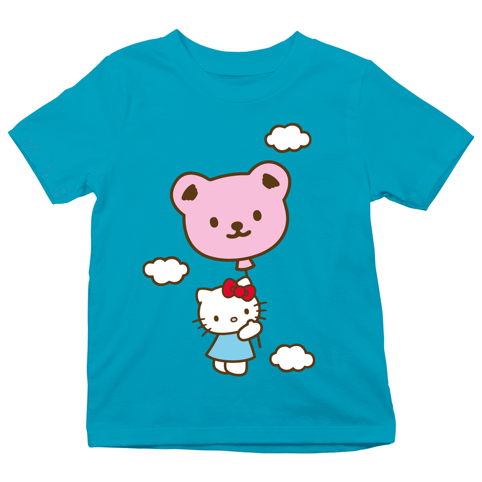 Tričko s potiskem Hello Kitty A Balónek
