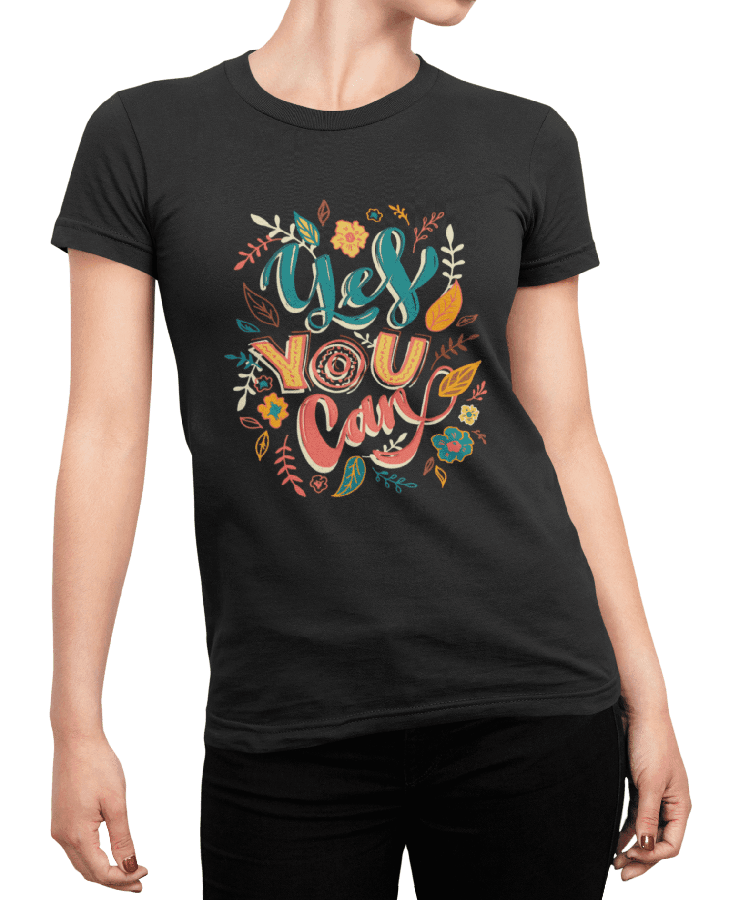 t shirt mockup of a woman posing with cropped face 87 el (1) min