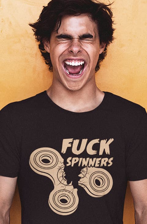 Tričko Fuck spinners