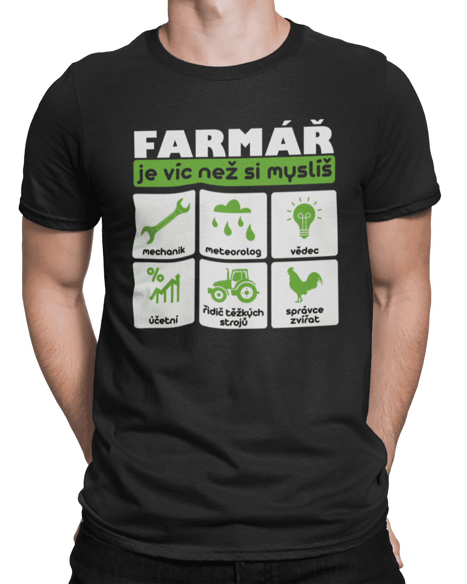 mockup of a man wearing a customizable t shirt against a plain color backdrop 1422 el (1) min