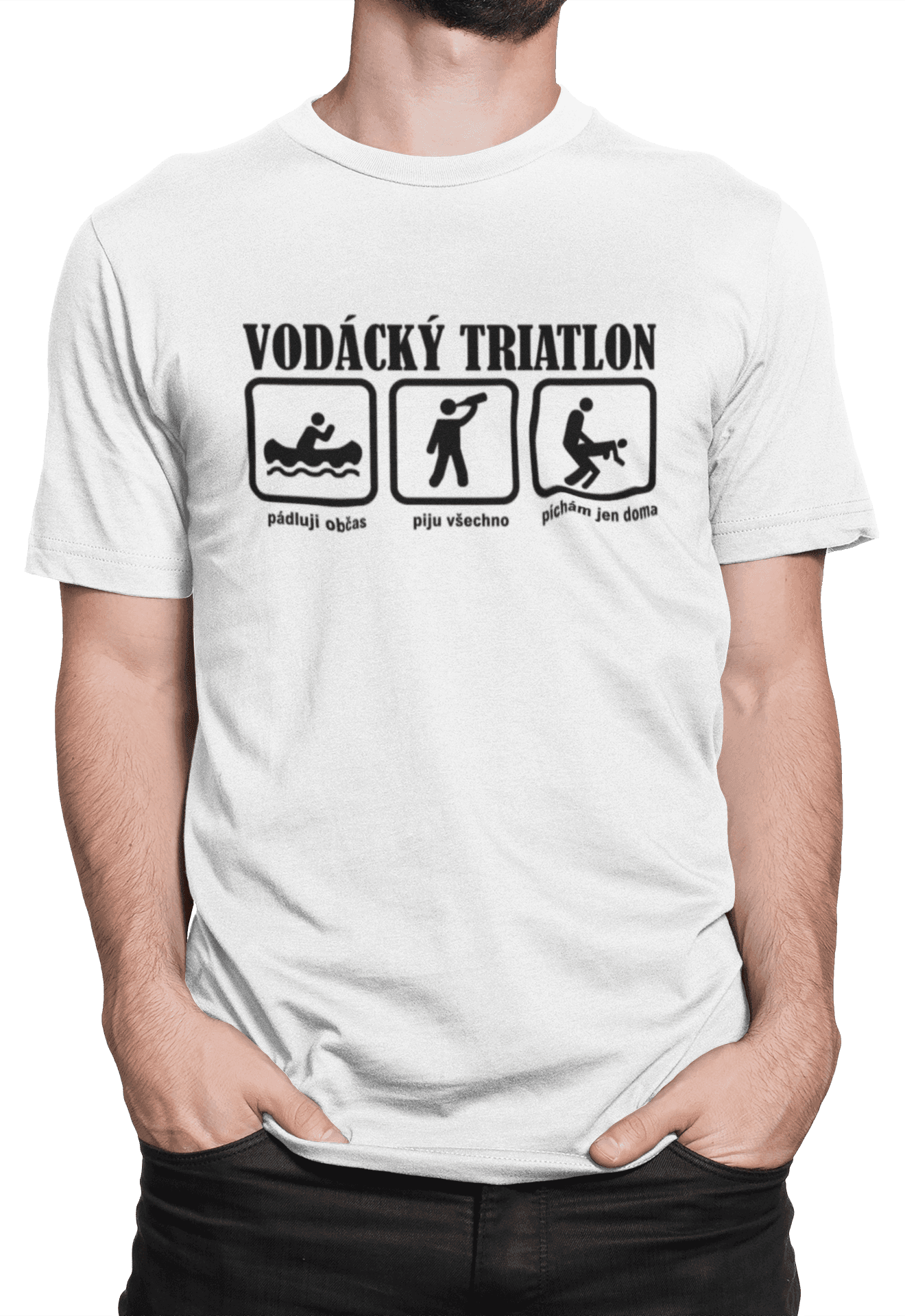 Vodácké tričko Vodácký triatlon