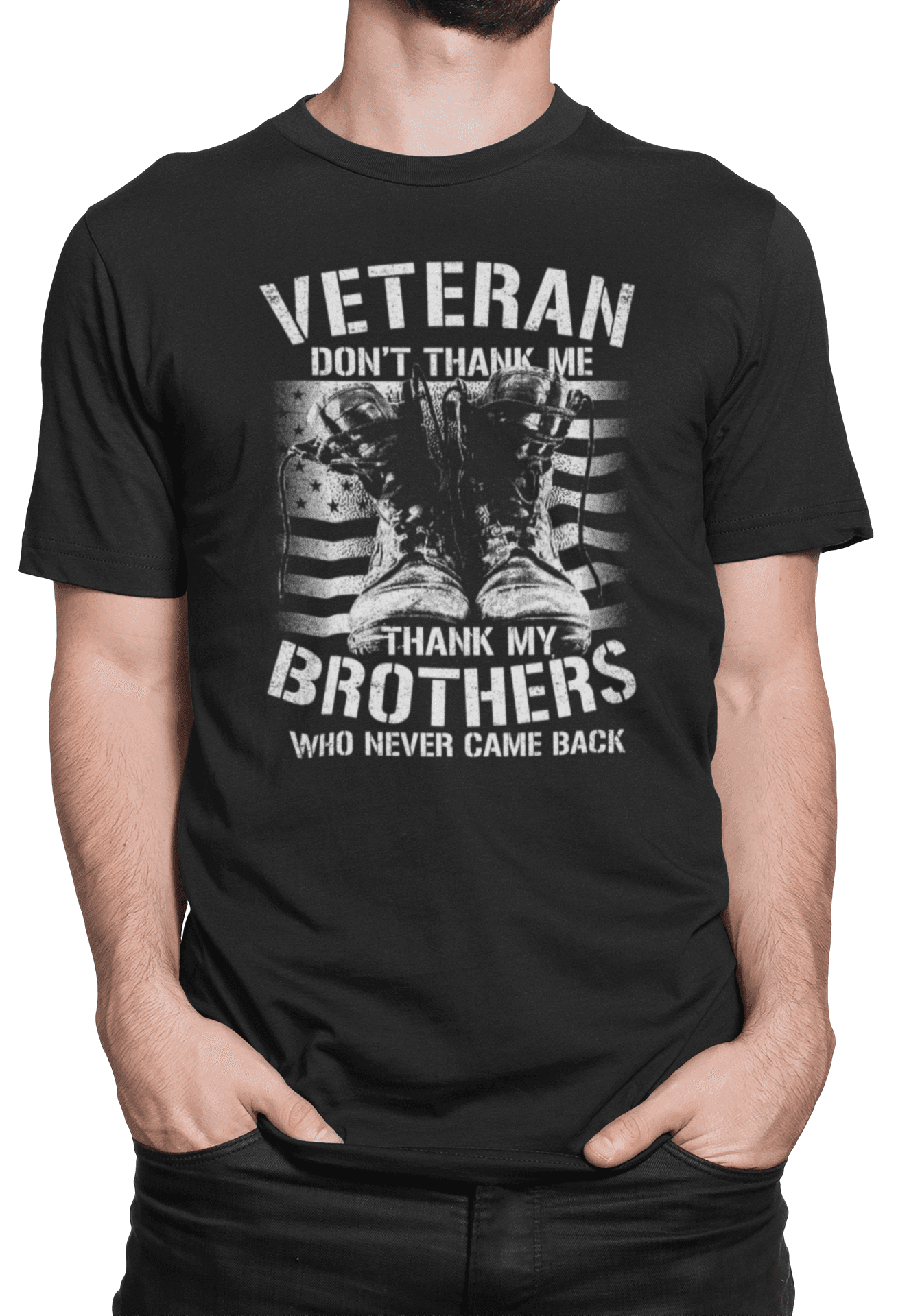 Tričko s potiskem Veteran US