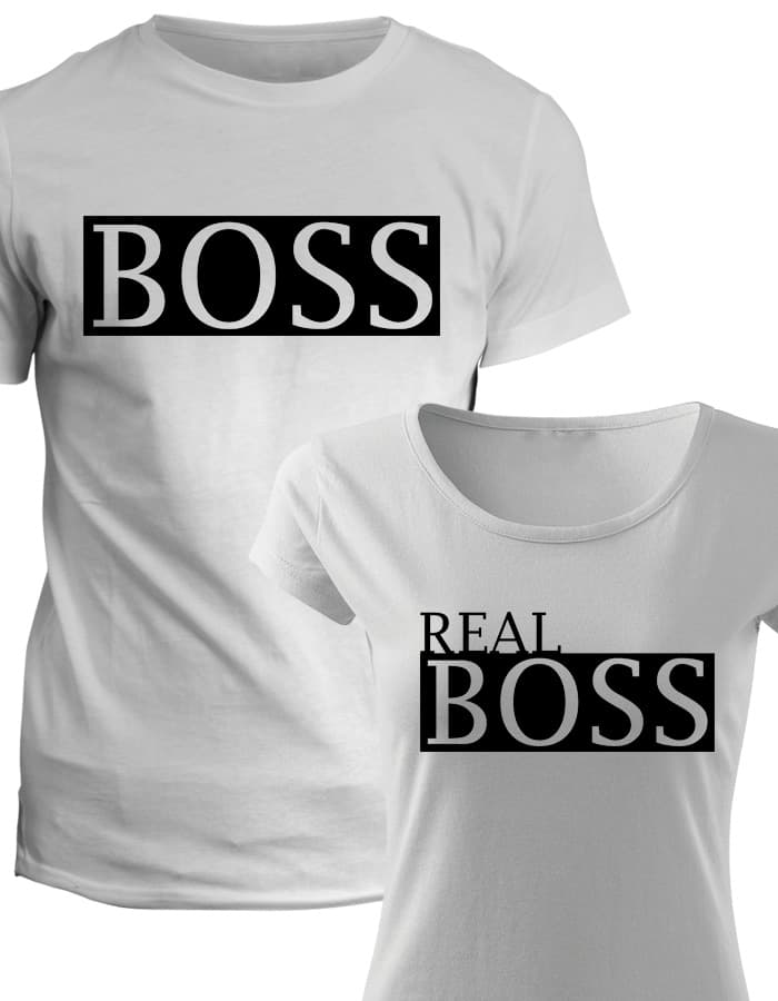 Trička pro páry Boss