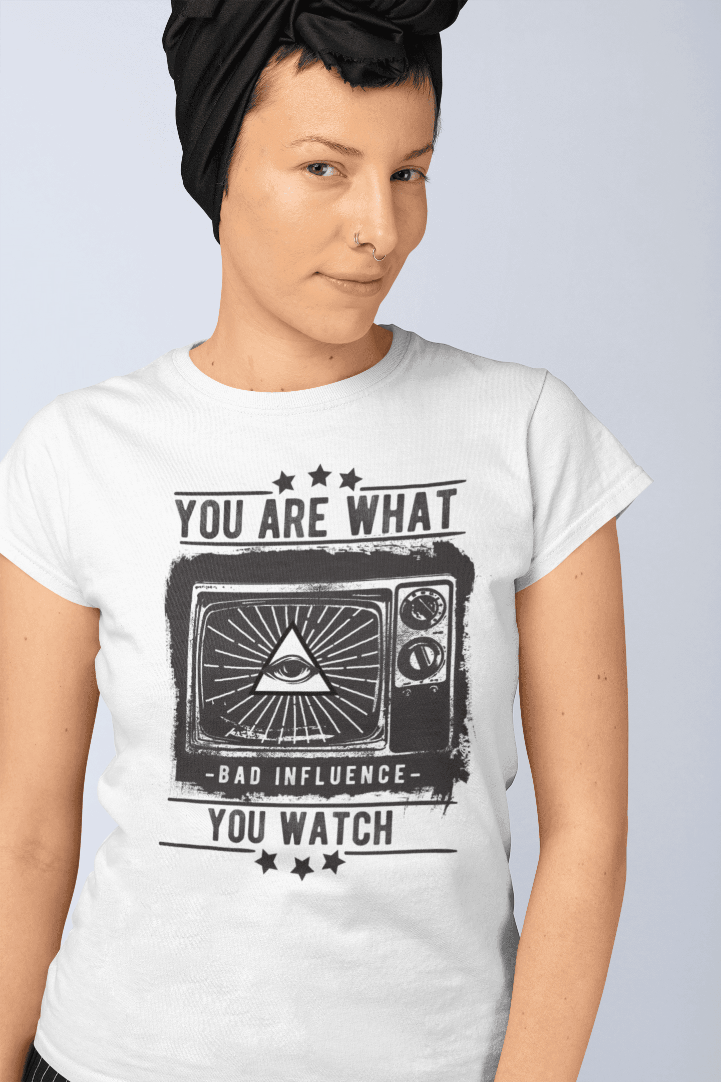 Tričko s potiskem You are what u Watch