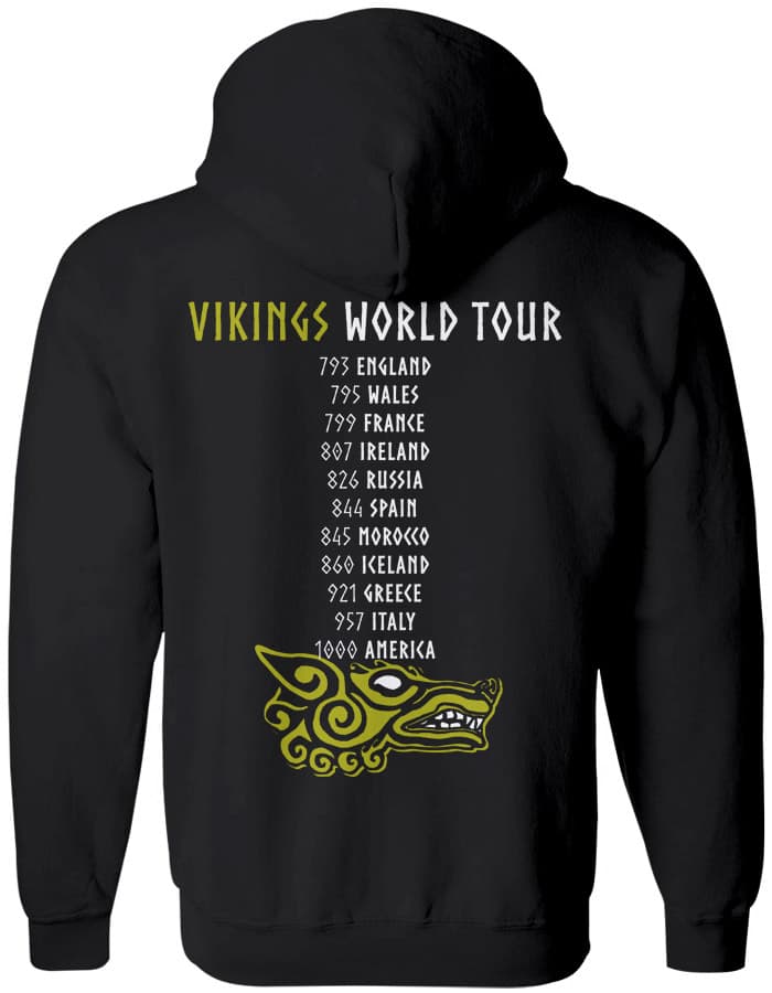 Mikina Vikings World Tour