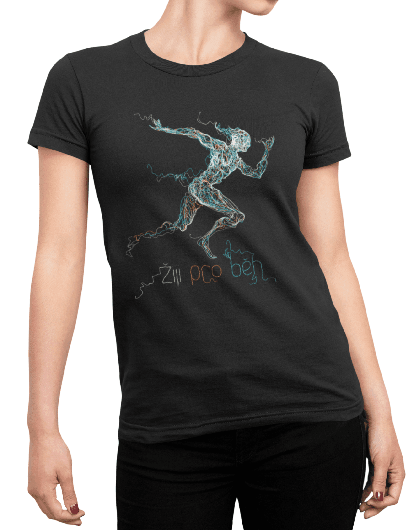 t shirt mockup of a woman posing with cropped face 87 el (1) min