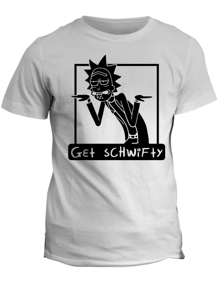 Tričko s potiskem Rick and Morty Schwifty 2