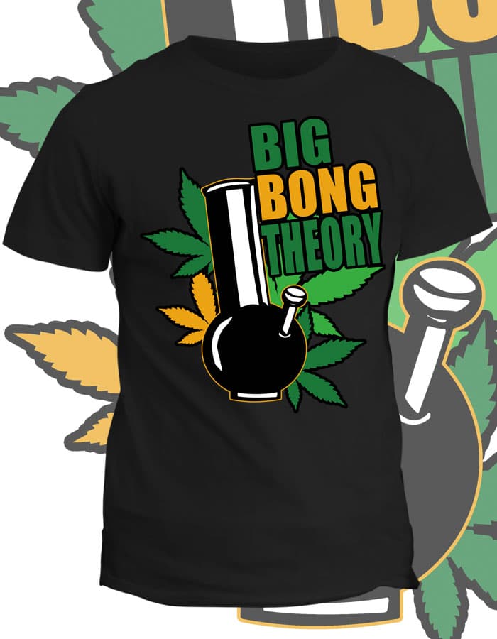 Tričko s potiskem Big Bong Theory
