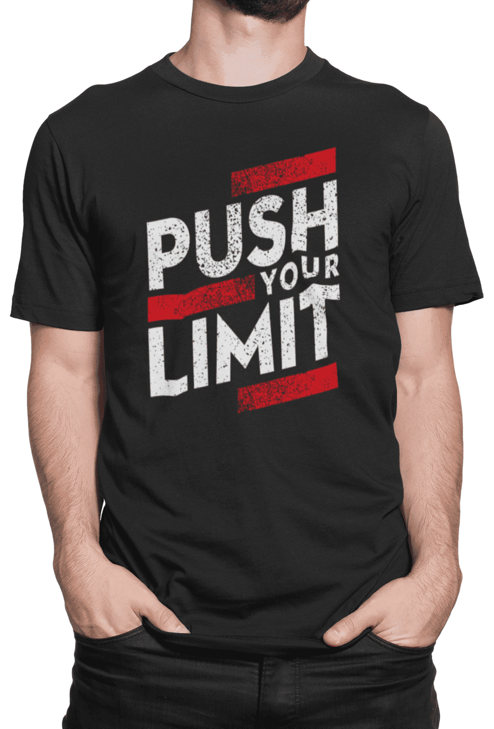 tricko s potiskem push your limit (1)
