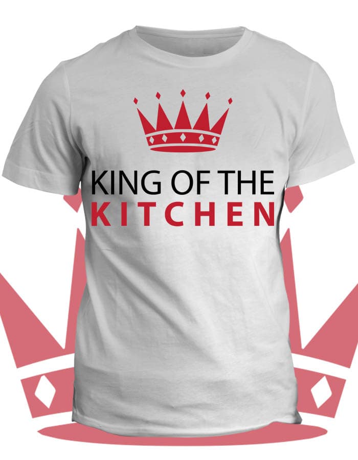 Tričko s potiskem King of the Kitchen